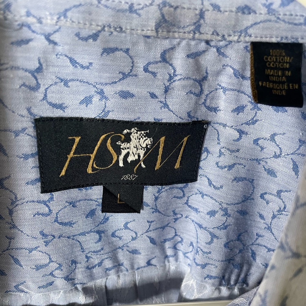 Hart Schaffer Marx me ‘s dress shirt Size L